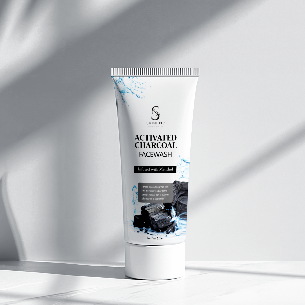 Activated Charcoal Detox & Cleanse Face Wash