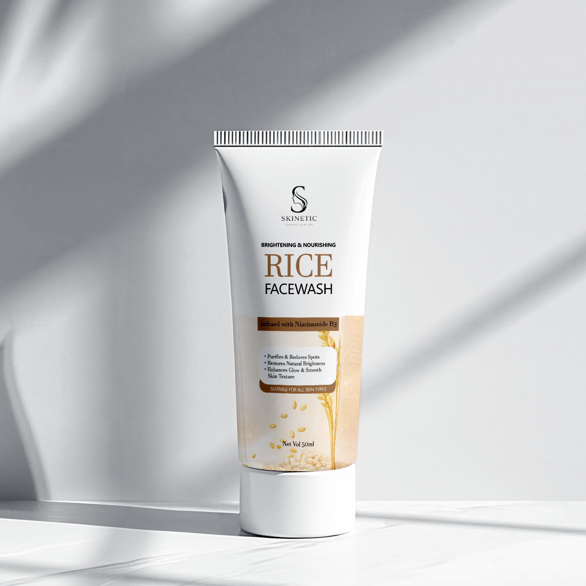 Brightening & Nourishing Rice Face Wash