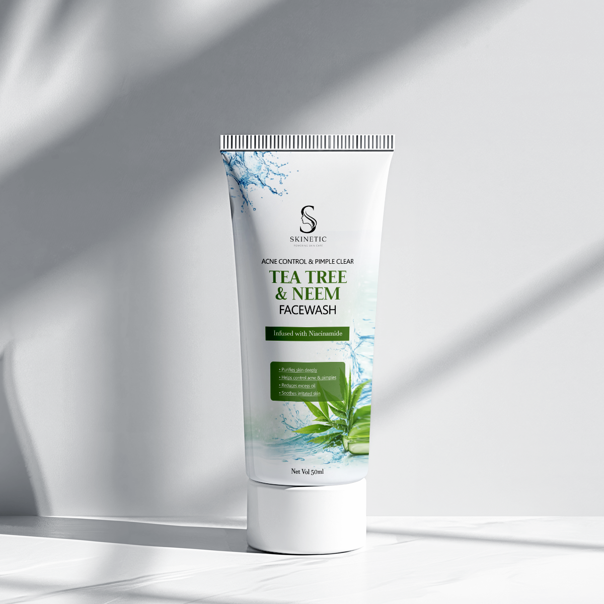 Tea Tree & Neem Acne Control & Pimple Clear Face Wash