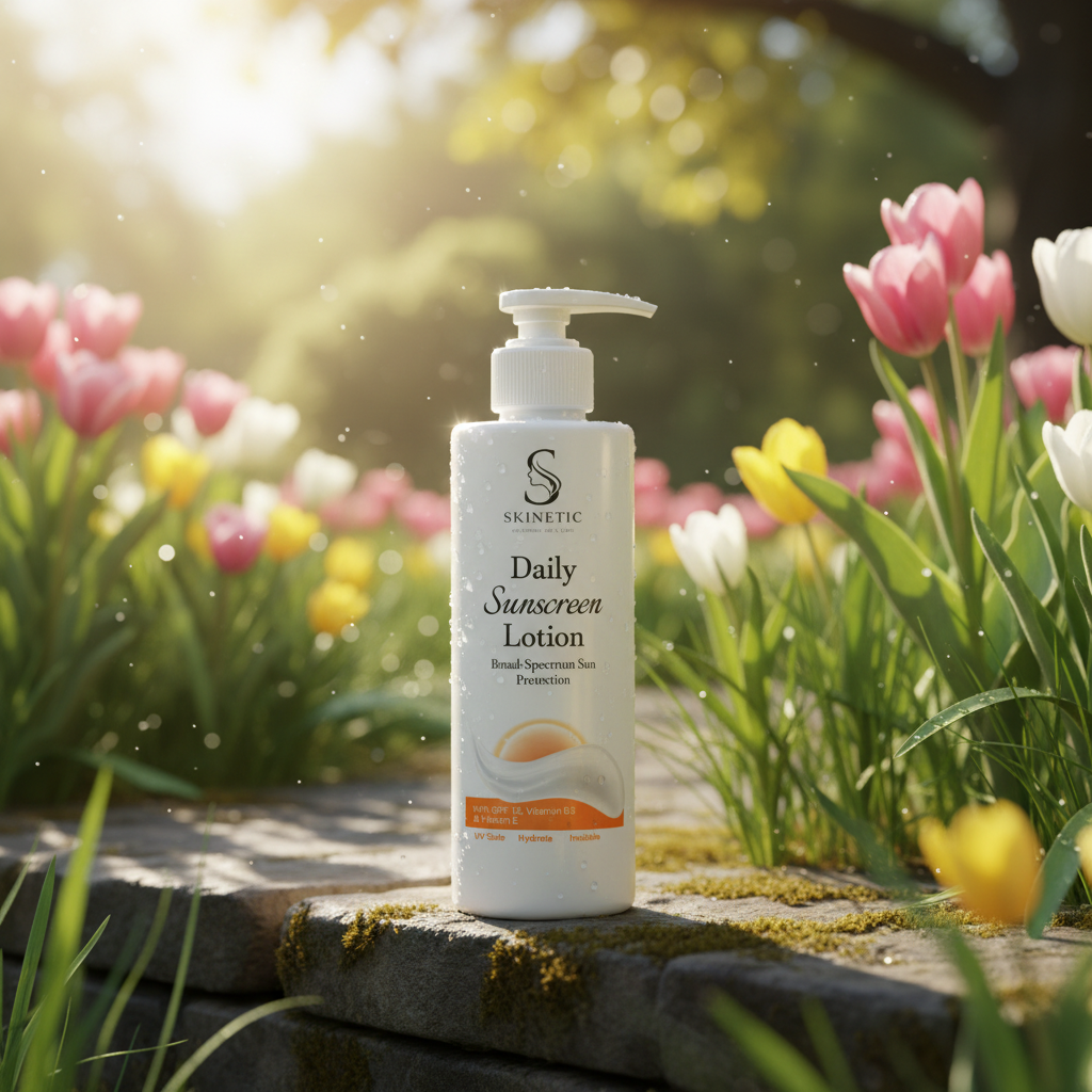 Outdoor Garden with Flowers